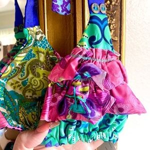 🪸FINAL 1 💜Designer Ruffle Bikini TOP ONLY